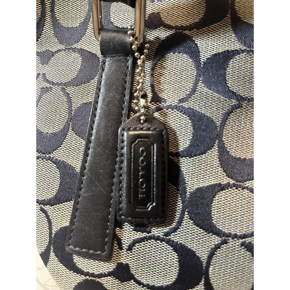 COACH Y2K Signature Sufflette Canvas Women’s handbag In Blue #6086